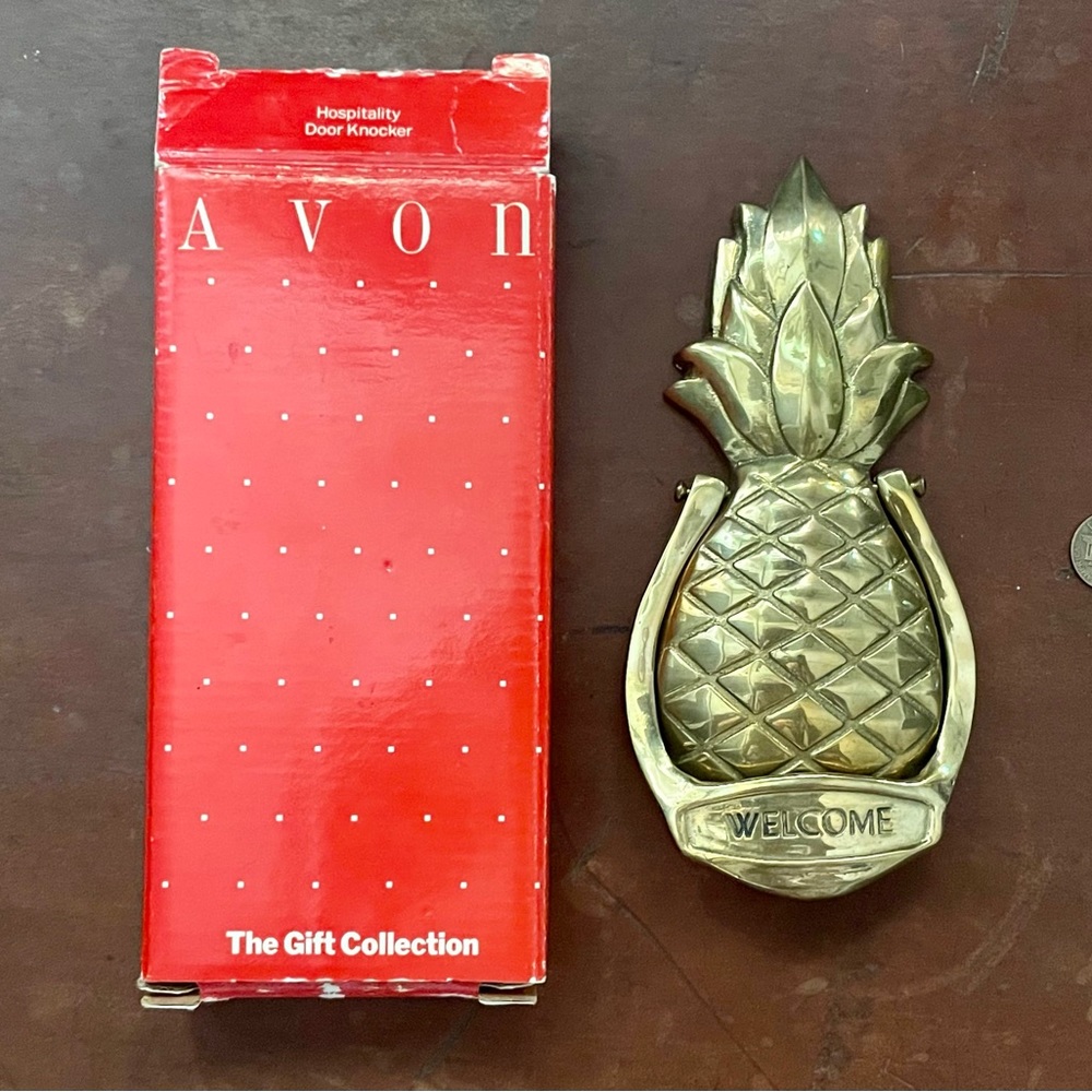 Vintage pineapple door knocker